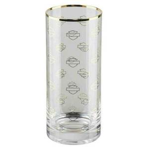 hdx-98719 HARLEY Repeat Silhouette B&S Highball Glass Set - 16 oz hdx-98719
