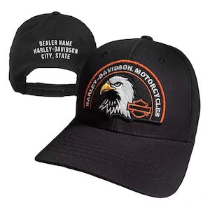 BRVC0126 HD CAP STOIC EAGLE  BLACK  brvc0126