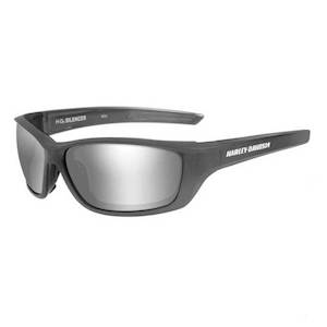 hasil02 HARLEY Mens Silencer Sunglasses, Silver Flash Lenses/Gray Frame HASIL02 hasil02