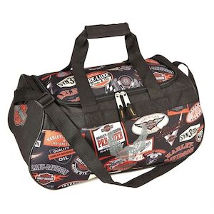 Harley Bags 1: ath99418-logo HARLEY Vintage Logo Sport Duffel Bag   Adjustable Strap ath99418-logo