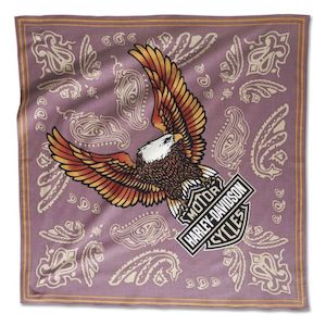 Hairglove: Harley 97831-23VW CLASSIC EAGLE BANDANA - GRAPE SHAKE