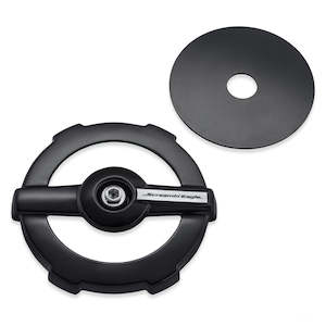 Screamin' Eagle Round Air Cleaner Cover - Ratchet 61300845