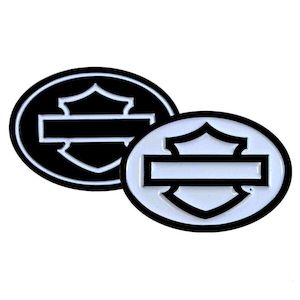 sa8016715 Harley HD PIN SET INVERTED HOLLOW SHIELD (2 PC) sa8016715 sa8016715