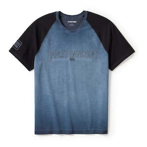 Mens Harley Leisure Wear: Harley TEE-KNITDARK BLUEBLACK 96380-25VM