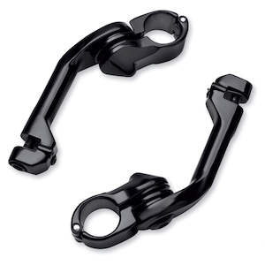 Ghd Foot Controls: 50500167 Harley Long Angled Adjustable Highway Peg Mount Kit 50500167