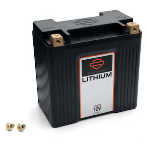 H D Batteries: 66000301 Harley Lithium LiFe 4Ah Battery 66000301