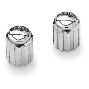 41149-98 Harley Bar & Shield Valve Stem Caps - 41149-98