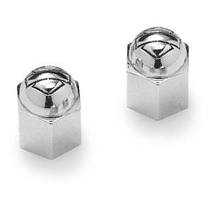 41148-98 Harley Bar & Shield Acorn Nut Valve Stem Caps 41148-98