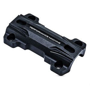 Aftermarket Performance Machine: PM PHATBAR CLAMP FOR GAUGE RELOCATION KIT BLK 0208-2196-smb