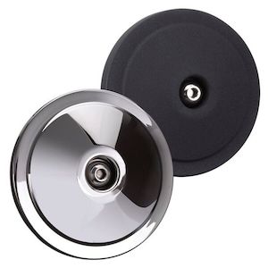 S&S STEALTH A/C COVER BOBBER DOMED CHROME 170-0120