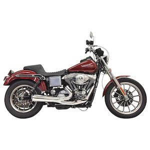 SHORT RIPPER 2-1 DYNA 91-05 CHROME bs-1d5c