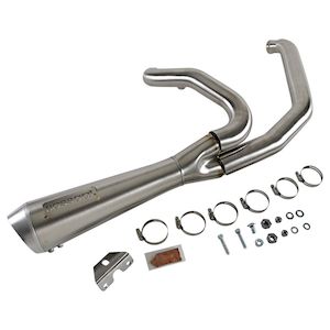 M8 TOURING 2-1 SHORT MEG SYSTEM STAINLESS bs-1f42ss