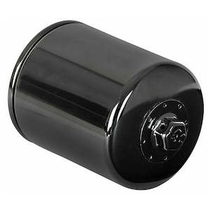 Aftermarket K N: K&N OIL FILTER H-D EVO BLACK W/NUT 63805-80A kn-170