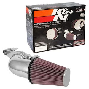 63-1138C K AND N INTAKE SYSTEM HARLEY-DAVIDSON CHROME