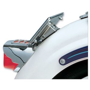 LICENSE PLATE BRKT LAYDOWN CHROME 60280-07 ku-9165