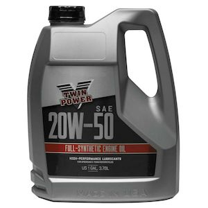 TWIN POWER 20W50 SYNTHETIC ENGINE OIL CASE -1 GAL.