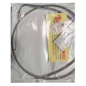 THROTTLE CABLE BNT S/S W/CLR 102-30-30015-12