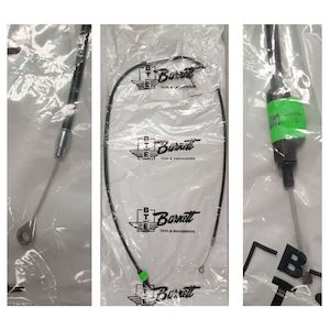 BARNETT HARLEY DAVIDSON CLUTCH CABLE : BLACK +8&QUOT;