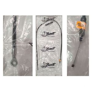 BARNETT HARLEY DAVIDSON/INDIAN CLUTCH CABLE : BLACK