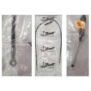 BARNETT HARLEY DAVIDSON/INDIAN CLUTCH CABLE : BLACK 101-30-10010-06