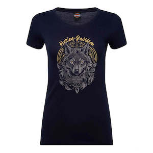 BRV4742 HD WMNS TEE TRANQUILITY POLY/BLEND NAVY brv4742
