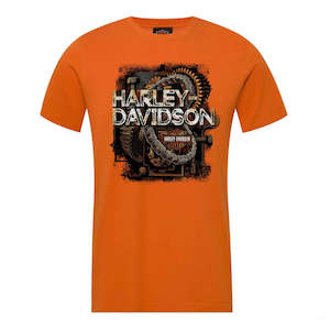 Auckland Harley Dealer Tees Hoodies And Gifts: BRV4713 HD MENS TEE BREAKER 100% COTTON ORG brv4713