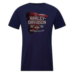 BRV4707 HD MENS TEE SMOKESCREEN 100% COTTON NAVY brv4707