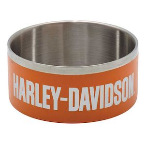 hdx-90201 Harley HD PET BOWL ORANGE SS LARGE 9 x 20 cm hdx-90201 hdx-90201