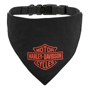 hdx-90206 Harley Harley-Davidson Dog Pet Collar w/ Black Bandana, SM/MD 12"&hellip;
