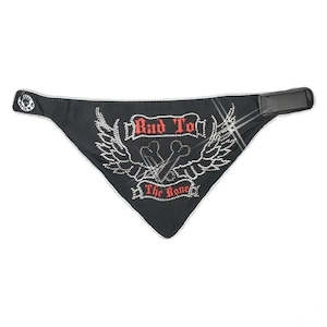 Harley Pets: hg59009 Harley HAIRGLOVE DOG DANA BAD TO BONE W/GEMS LRG 21`` hg59009 hg59009