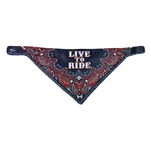 hg59043 Harley HAIRGLOVE DOG DANA LIVE TO RIDE PAISLEY MEDIUM hg59043 hg59043