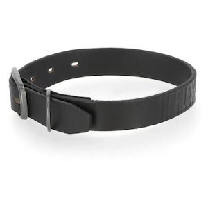 mw-mpc200-blk-m Harley PET COLLAR LEATHER BLK 13``-17`` mw-mpc200-blk-m mw-mpc200-blk-m