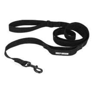 mw-mpc100-blk Harley PET LEASH NYLON H-D BLACK 6 mw-mpc100-blk mw-mpc100-blk