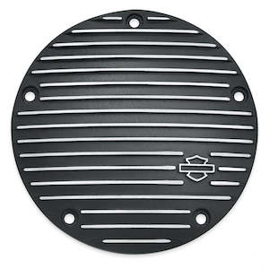 25454-01 Harley Black Fin Derby Cover 25454-01
