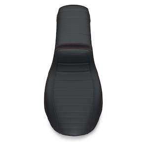 52000756 Harley Switchback Touring Seat � Red Stitch 52000756