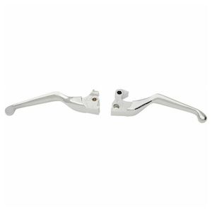 Aftermarket Xl Sportster: LEVER SET CHROME 14> XL 0610-0794