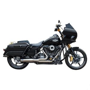 Aftermarket Milwaukee 8 Softail Family: S&S QUALIFIER M8 TOURING BRUSHED S/S 550-1107