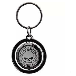 pc4533 Harley HD KEY CHAIN SKULL SPINNER pc4533 pc4533