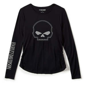 Harley TOP-KNITWILLIE GBLACK 96433-25VW