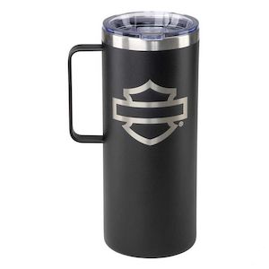 hdx-98663 Harley Harley-Davidson Open Bar & Shield Travel Mug, 30 oz. Stainl&hellip;