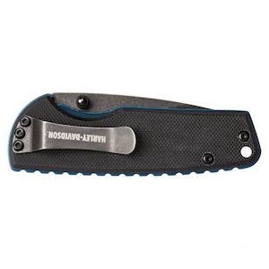 wr52161 Harley HD POCKET KNIFE TECX BLK G-10 TJ-1 wr52161 wr52161