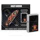 wr52248 Harley HD POCKET KNIFE TECX BLK/ORG TRIBAL TF-1 ZIPPO wr52248 wr52248
