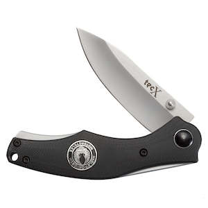 Harley Pocket Knives: wr52196 Harley HD POCKET KNIFE TECX BLK G-10 TJ-1 wr52196 wr52196