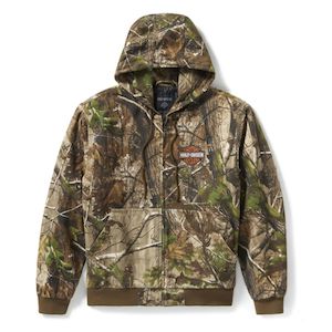 Harley Mens Clothing: Harley JACKET-WOVENKNITCUSTOM PRINT 97430-25VM