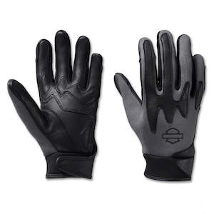 Harley Womens Gloves: Harley GLOVES-DYNATEXTILEGREY 98183-24VW