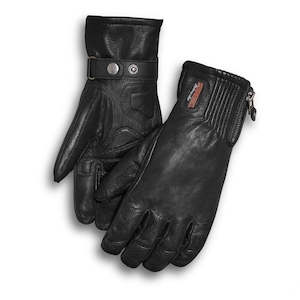 Harley Womens Gloves: Harley WOMENSJAYDEN UNDER CUFF GAUNTLET GLOVES