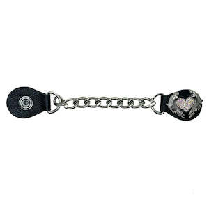 hg08718 Harley HAIRGLOVE WMNS VEST EXT HEART/WINGS 7.5`` hg08718 hg08718