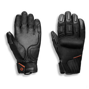 Harley Mens Gloves: Harley MENSH-D BRAWLER FULL FINGER GLOVE