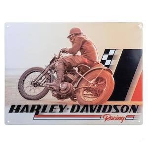 hdl-15559 Harley HD TIN SIGN BEACH RACER hdl-15559 hdl-15559