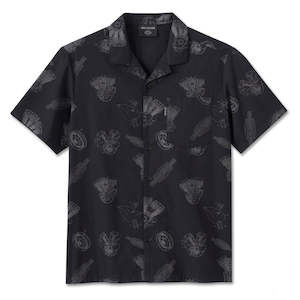 Harley MENSENGINE ALOHA SHORT SLEEVE SHIRT